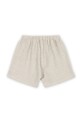 Detské krátke nohavice Konges Sløjd ELLIOT SHORTS GOTS KS102291 sivá SS25