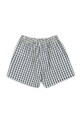 Detské bavlnené šortky Konges Sløjd KIM SHORTS GOTS KS102303 modrá SS25
