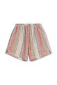 Detské ľanové šortky Konges Sløjd VENICE SHORTS KS102449 ružová SS25