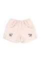 Σορτς Konges Sløjd ELLIE FRILL SHORTS GOTS casual μπεζ KS103163