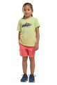Jack Wolfskin pantaloni scurti copii TURBULENCE SHORTS K casual roz A63685.164.176
