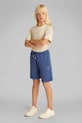 Παιδικό σορτς Calvin Klein Jeans casual σκούρο μπλε IU0IU00704.104.116.PPYA