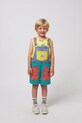 Дитячий джинсовий комбінезон Bobo Choses Smiling casual бірюзовий 125AC097