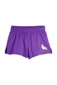 Παιδικό βαμβακερό σορτς Mini Rodini Seagull βαμβάκι μωβ 2523012745