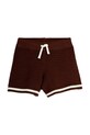 Παιδικό βαμβακερό σορτς Mini Rodini 2523013916 καφέ SS25