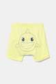 United Colors of Benetton szorty bawełniane niemowlęce 3MI5A900H.W.Seasonal zielony SS25