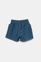 United Colors of Benetton pantaloni scurți din denim pentru bebeluși 4DHJA900W.W.Seasonal albastru SS25