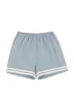 Detské bavlnené šortky Konges Sløjd CELEBRATION SAILOR SHORTS GOTS bavlna modrá KS103569