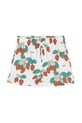 Tinycottons pantaloni scurți din bumbac pentru copii STRAWBERRIES SHORT casual bej SS25.002