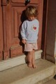 Konges Sløjd szorty bawełniane dziecięce RHW X KS LARGO SHORTS GOTS KS103607