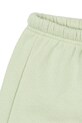 Konges Sløjd pantaloni scurți din bumbac pentru copii RHW X KS MONO SHORTS GOTS verde KS103618