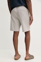 Odzież Les Deux szorty z domieszką lnu LDM511065 szary