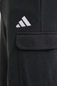 adidas pantaloni scurti Feelcozy negru JE6291