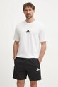adidas pantaloni scurți Essentials negru JD1891