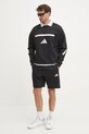 adidas pantaloni scurti Essentials JD1855 negru SS25