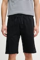Paul&Shark pantaloni scurți tricotaj negru 25411856
