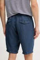 Odzież Paul&Shark szorty lniane 25414037 granatowy