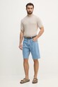 Emporio Armani szorty jeansowe EM001723.AF13269 niebieski SS25