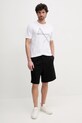 Armani Exchange pantaloni scurti XM000476.AF13037 negru SS25