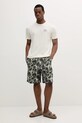 Бавовняні шорти Armani Exchange XM000427.AF14869 зелений SS25