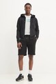 C.P. Company pantaloni scurti din bumbac 18CMSB101B110044G negru SS25