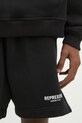 Хлопковые шорты Represent Owners Club Shorts чёрный OCM100004.01