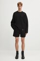 Represent szorty bawełniane Waffle Shorts MLM41207.01 czarny