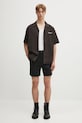 Бавовняні шорти Represent Cotton Tailored Short чорний MLM71013.01