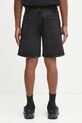 Odzież Represent szorty jeansowe R10T Tailored Denim Shorts MLM61038.01 czarny