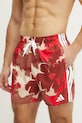 adidas pantaloni scurti TIE DYE SH 5IN maro JF6092