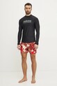 adidas pantaloncini TIE DYE SH 5IN JF6092 marrone SS25