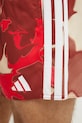 adidas pantaloni scurti TIE DYE SH 5IN maro JF6092