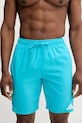 adidas pantaloni scurti de baie 3S BLD SH 8IN Planet friendly albastru JD4241
