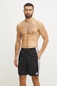 adidas pantaloni scurti de baie 3S BLD SH 8IN JG1030 negru SS25