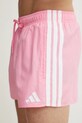 Odzież adidas szorty kąpielowe 3S BLD SH 3IN JD6520 różowy