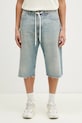 Jeans kratke hlače MM6 Maison Margiela Bombaž modra SH0MU0014