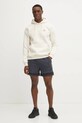 adidas pantaloni scurti US Sports JD8090 gri SS25