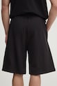 Îmbrăcăminte Versace Jeans Couture pantaloni scurti din bumbac 78GADT00.CF01T negru