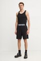 Diesel pantaloni scurti DYLAN-D-POP SHORTS tricotaj negru A17684.0DCBK