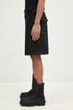 Τζιν σορτς VETEMENTS Cargo UA66SS520B μαύρο SS25