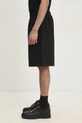 Къс панталон VETEMENTS Oval Logo UA66SS600BB черен SS25