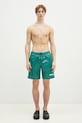VETEMENTS szorty kąpielowe Polizei MA66SW110E zielony