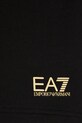 Хлопковые шорты EA7 Emporio Armani чёрный PJVRZ.8NPS65