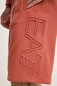 EA7 Emporio Armani szorty bawełniane pomarańczowy AF10432.7M000153