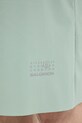 Kratke hlače MM6 Maison Margiela zelena SH0MU0017.M35417
