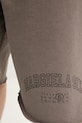Βαμβακερό σορτσάκι MM6 Maison Margiela καφέ SH0MU0016.M25012