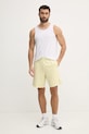 Шорти для тренувань Calvin Klein Performance LVGMS5S850 жовтий SS25