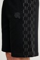 Βαμβακερό σορτσάκι Karl Lagerfeld 552951.705071 μαύρο