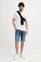 Karl Lagerfeld pantaloni scurți jeans 552832.265820 albastru SS25