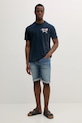 Karl Lagerfeld pantaloni scurți jeans 552833.265820 albastru SS25